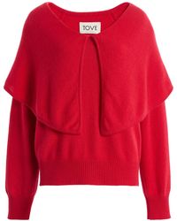 TOVE - Malia Cashmere Sweater - Lyst