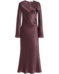 By Malene Birger - Parisa Silk Maxi Dress - Lyst
