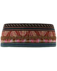 Dries Van Noten - Embroidered Cotton Belt - Lyst