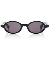Bottega Veneta - Round-Frame Acetate Sunglasses - Lyst