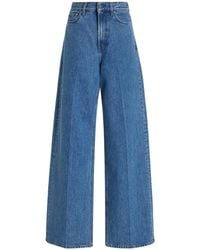 Totême - Rigid High-rise Wide-leg Jeans - Lyst