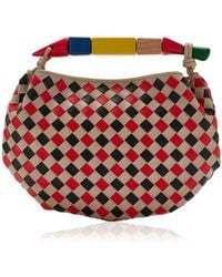 Bottega Veneta - Sardine Intrecciato Leather Top Handle Bag - Lyst