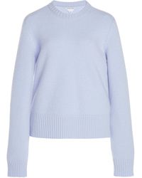 Bottega Veneta - Intrecciato-Knit Cashmere Sweater - Lyst