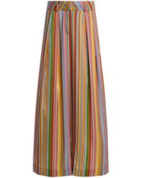 Franchise - Exclusive La Isla Mila Silk Satin Pants - Lyst