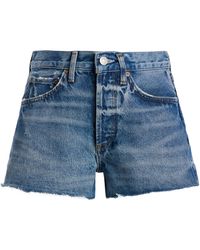 Agolde - Parker Denim Shorts - Lyst