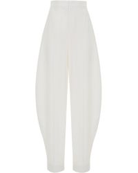 Ralph Lauren - Harlo Stretch Wool-Blend Wide-Leg Pants - Lyst