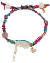 Joie - Shimmering 18K Baroque Pearl Bracelet - Lyst