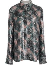 Dries Van Noten - Chowy Sequinned Shirt - Lyst