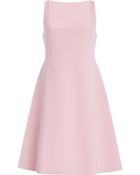 Birrot - Exclusive Lay3 Bonded Crepe Mini Dress - Lyst