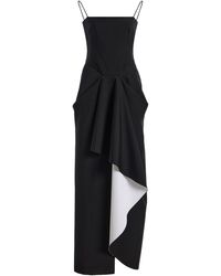 Givenchy - Wool-Mohair Midi Wrap Dress - Lyst