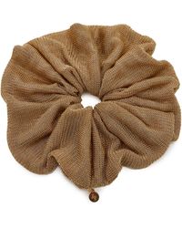 Lelet - Amy Oversized Cotton Scrunchie - Lyst