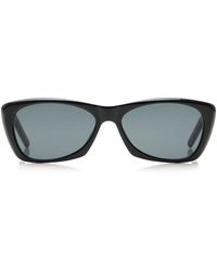 Saint Laurent - Rectangle-frame Acetate Sunglasses - Lyst