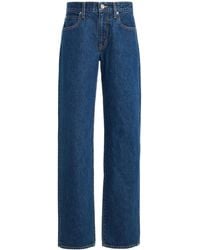 SLVRLAKE Denim - Chloe Rigid Low-rise Straight-leg Jeans - Lyst