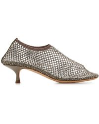 Christopher Esber - Minette Crystal-Embellished Mesh Pumps - Lyst