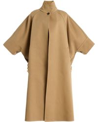 DARKPARK - Nat Cotton Long Oversized Cape Coat - Lyst