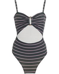 Anemos - Exclusive The Tortoise Cutout One-piece Swimsuit - Lyst