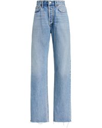 Agolde - Lana Rigid Mid-rise Straight-leg Jeans - Lyst