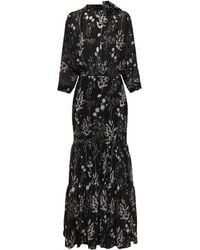 ANDRES OTALORA - Un Poco Printed Maxi Dress - Lyst