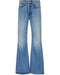 redone flare jeans