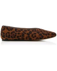 Le Monde Beryl - Regency Leopard Calf Hair Ballet Flats - Lyst