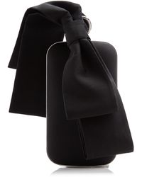 Givenchy - Vertical Bow Silk-Blend Minaudiere Bag - Lyst