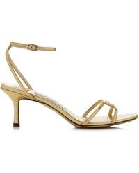 Jimmy Choo - 1998 Leo Leather Sandals - Lyst