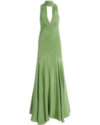 Rodarte - Exclusive Silk Crepe Bias Maxi Dress - Lyst