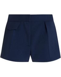 Brandon Maxwell - The Nedra Tailored Knit Shorts - Lyst