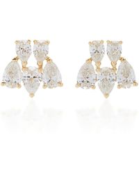 Anita Ko - Clara 18k Yellow Gold Diamond Earrings - Lyst