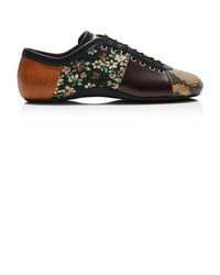 Dries Van Noten - Patchwork Ballerina Sneakers - Lyst