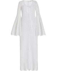 Michael Kors - Cutout Lace Maxi Dress - Lyst