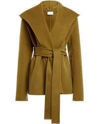 Altuzarra - Dugan Belted Wool-Blend Coat - Lyst