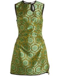 Christopher Esber - Palmira Brocade Mini Tank Dress - Lyst