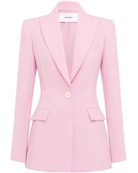 Alex Perry - Single-Breasted Virgin-Wool Blazer - Lyst