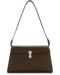 SAVETTE - The Symmetry Leather Shoulder Bag - Lyst