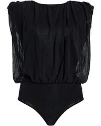 House of Dagmar - Draped Knit Top - Lyst