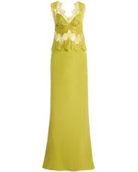 knee length dresses for ladies VISIONS LACE TRIM LS MAXI DRESS | SAPPHIRE | THIRD FORM | Women's Fashion  on Sale | Shop Now — THIRD FORM main image 0