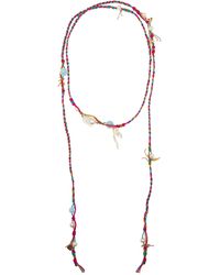Joie - Spring Water Stainless Steel-Stone Necklace - Lyst