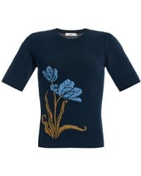 Erdem - Embroidered Top - Lyst
