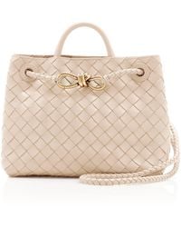 Bottega Veneta - Small Andiamo Intrecciato Leather Bag - Lyst
