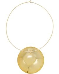 Jasmin Sparrow - Dome 18K-Plated Collar Necklace - Lyst