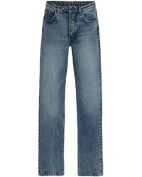 Jeanerica Boy Stretch Mid-rise Straight-leg Jeans - Blue