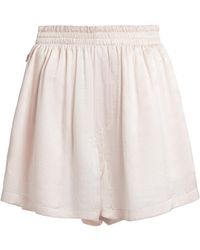 Balenciaga - Logo-Jacquard Silk Boxer Shorts - Lyst