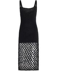 Nia Thomas - Sade Crocheted Cotton Maxi Dress - Lyst