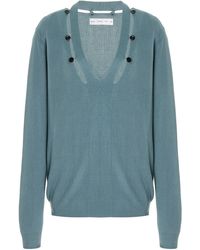 Proenza Schouler - Elsie Oversized Button-detailed Knit Sweater - Lyst