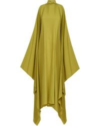 ‎Taller Marmo - Aga Cold Shoulder Satin Kaftan - Lyst
