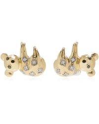 Yvonne Léon - Koala 9K Multi-Stone Earrings - Lyst