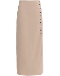 Birrot - Lay2 Button Wrapped Skirt - Lyst