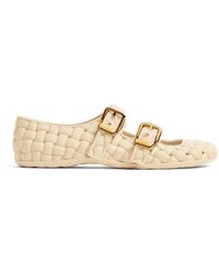 Bottega Veneta - Amy Mary-jane Rubber Ballet Flats - Lyst
