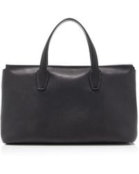 The Row - Marcel Leather Tote Bag - Lyst